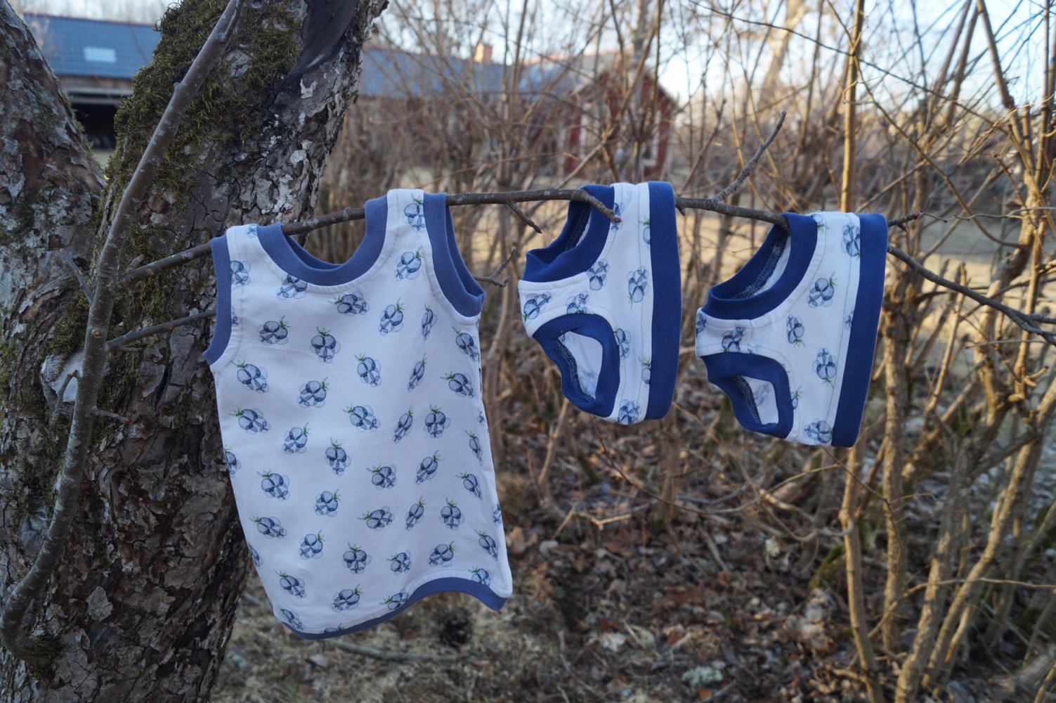 Unterwäsche für die Allerkleinsten Hemd und Slip Pants