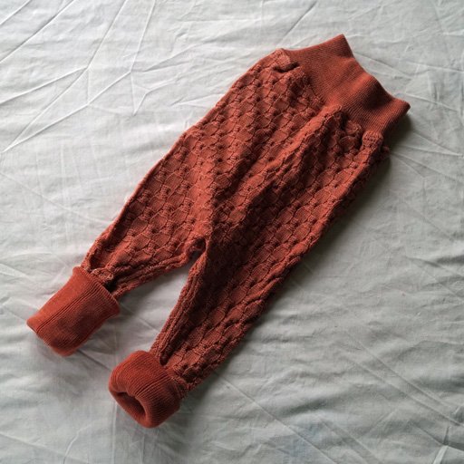 mitwachsende Wollhose Hose aus Wollstrick reine Merinowolle mit Pflanzenpigmenten gefärbt Gr. 50 56 62 evtl. auch 68 