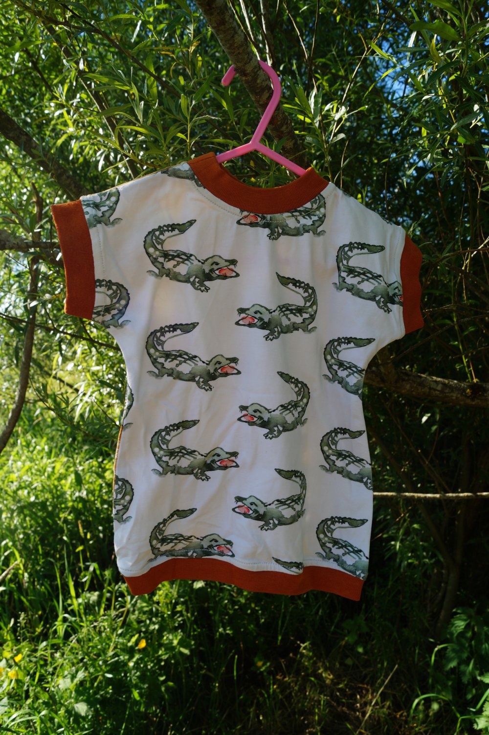 Wendshirt mit 2 verschiedenen Seiten zieh es an, wie Du willst Gr. 86 92