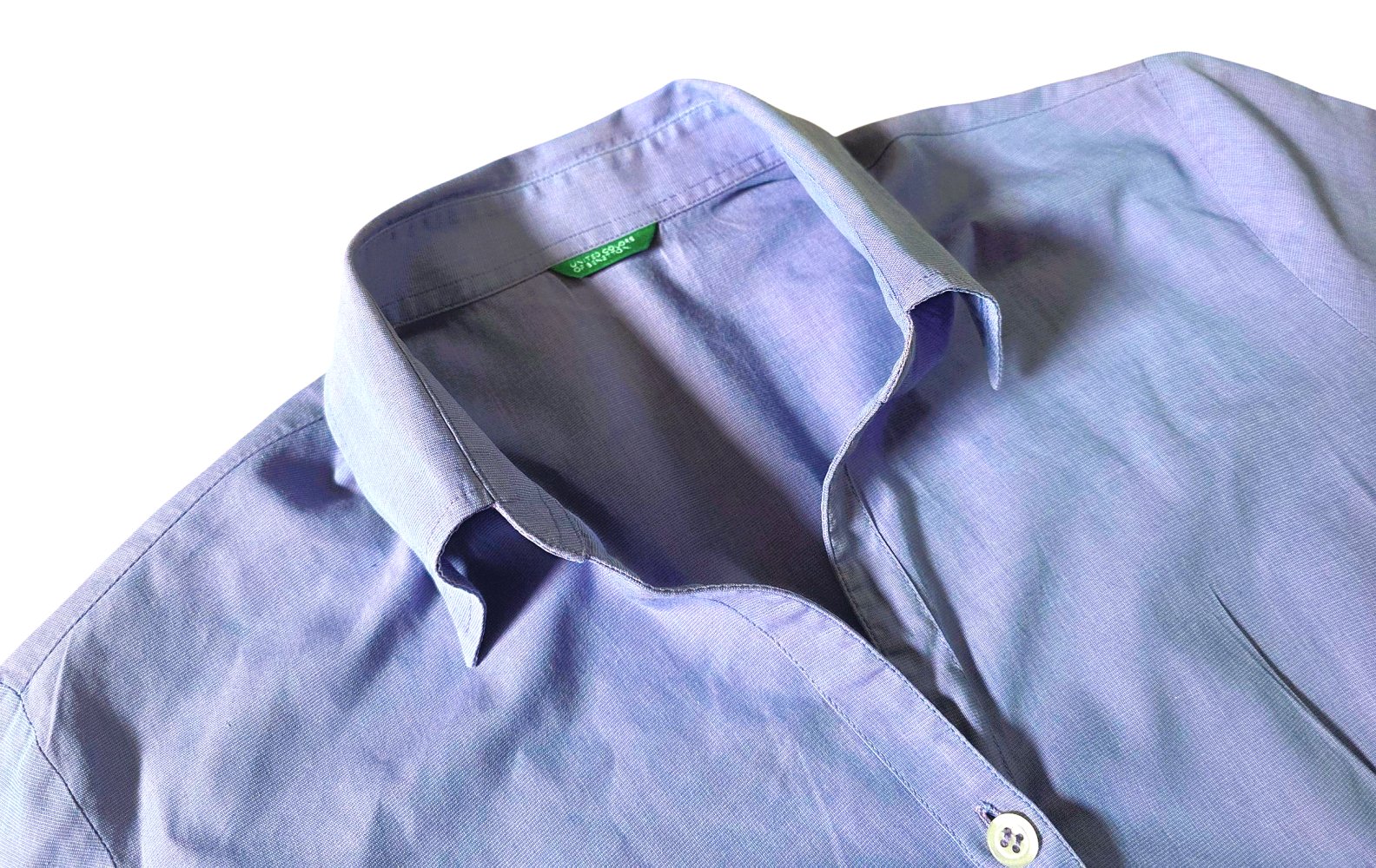 Damen Bluse - Hemd   von United Colors Of Benetton in Gr. S 36 / 38  lila flieder 