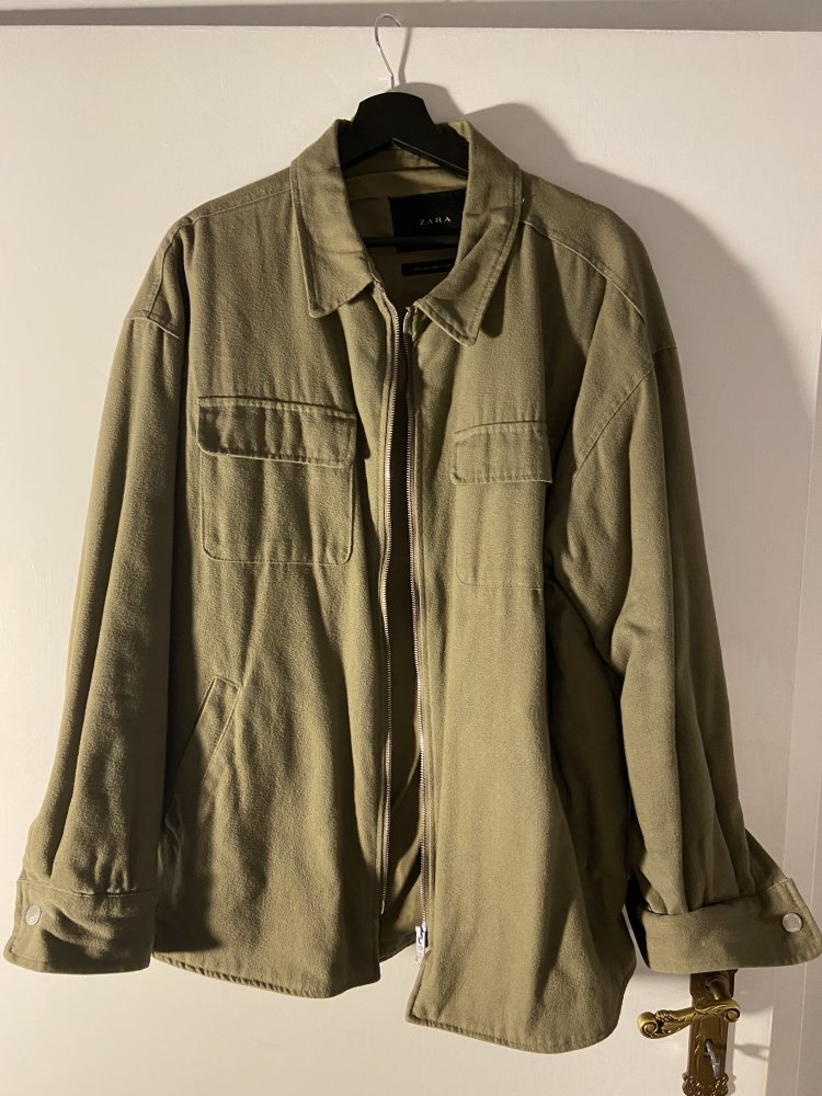 Wattierte Hemd Jacke