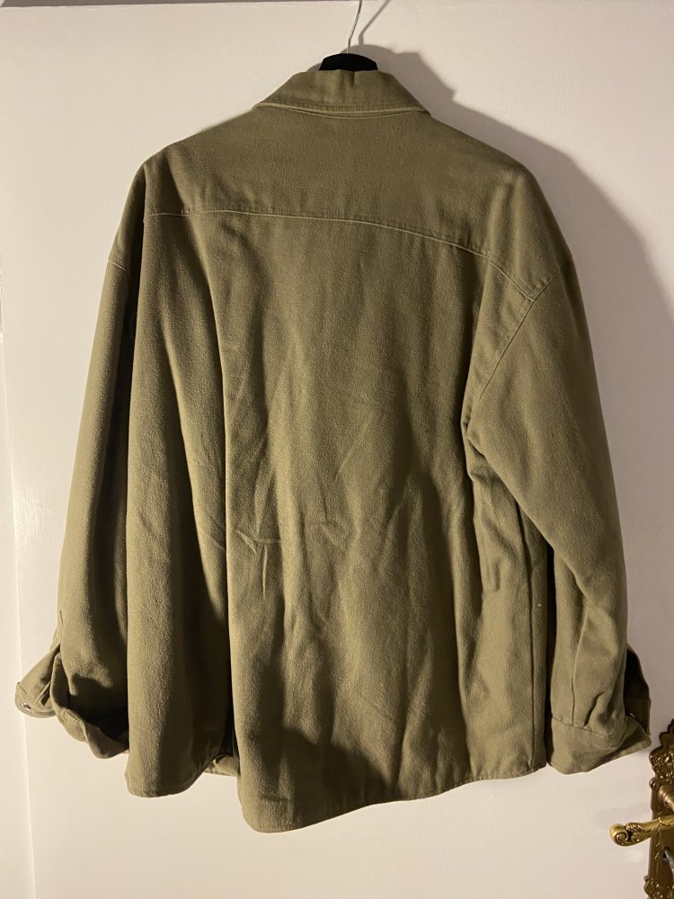 Wattierte Hemd Jacke