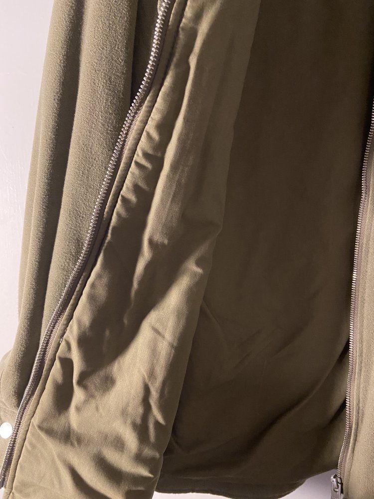 Wattierte Hemd Jacke