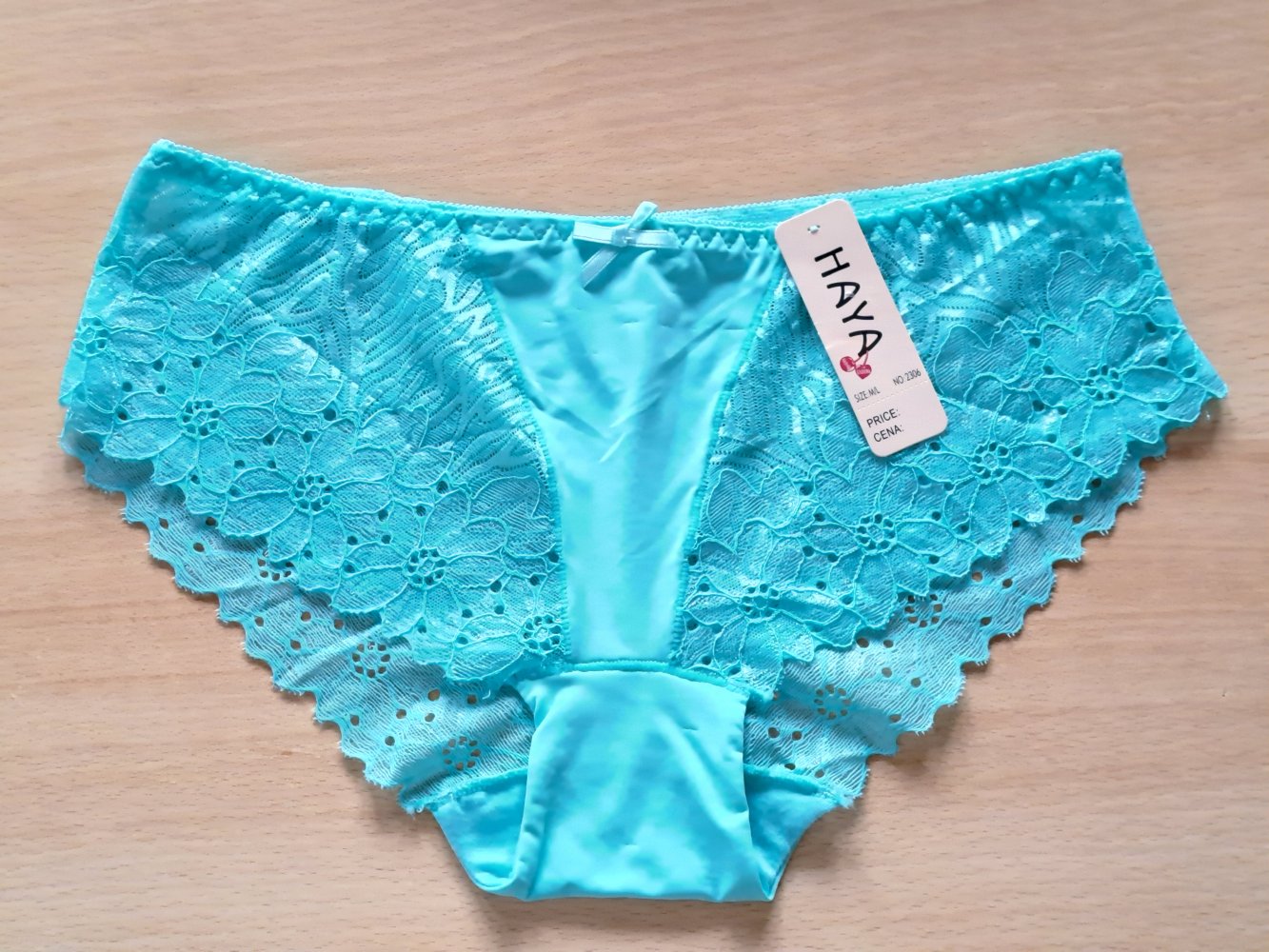 Nylon Slip mit Spitze, Gr. M, Neu mit Etikett 