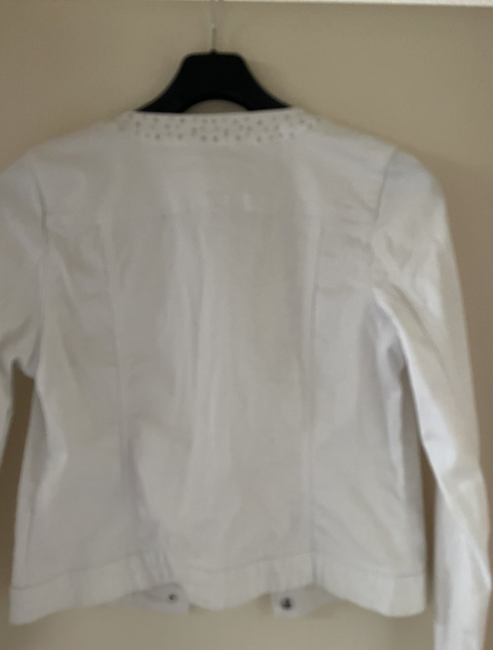 Jeansjacke weiß Damen