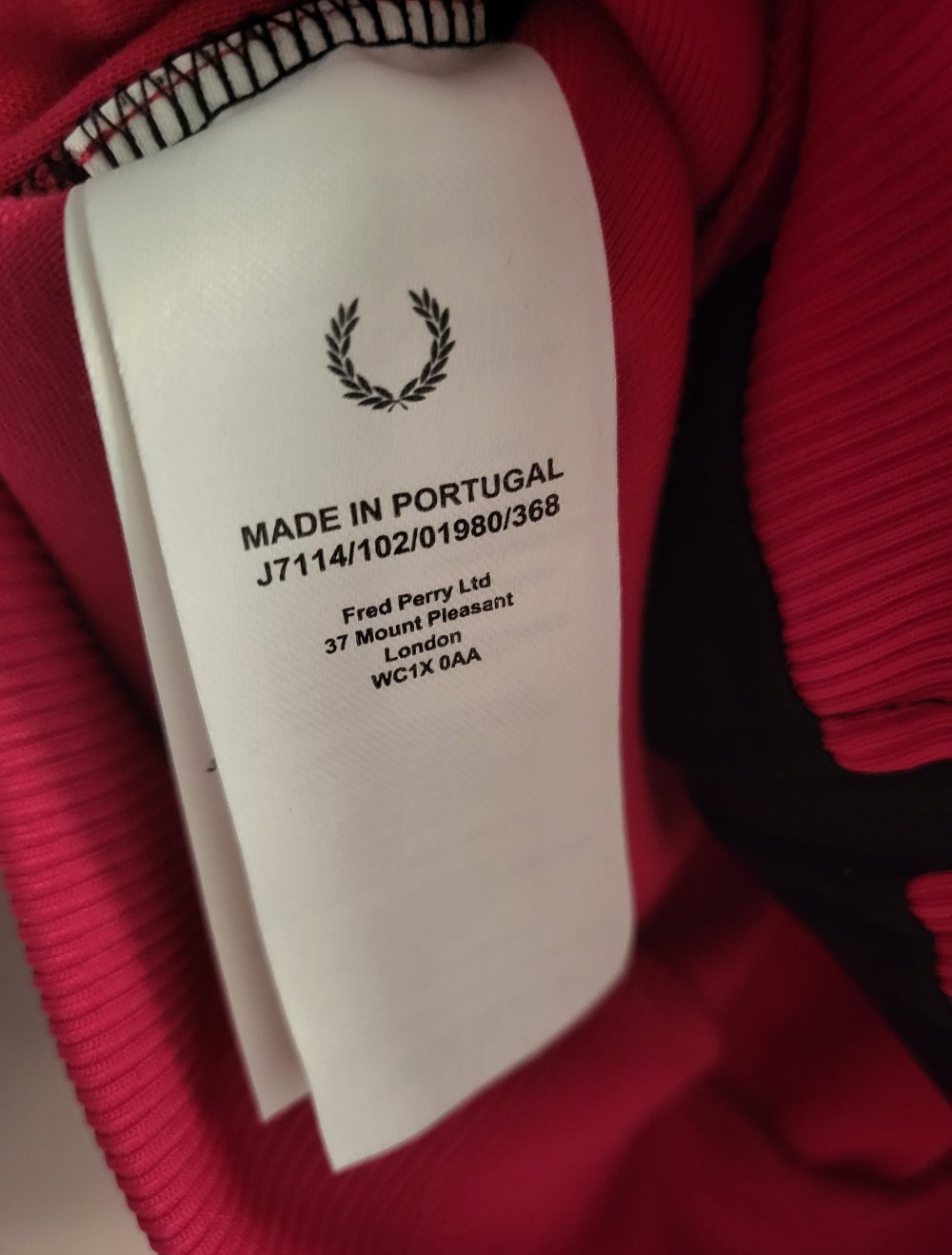 Fred Perry Jacke Gr.36