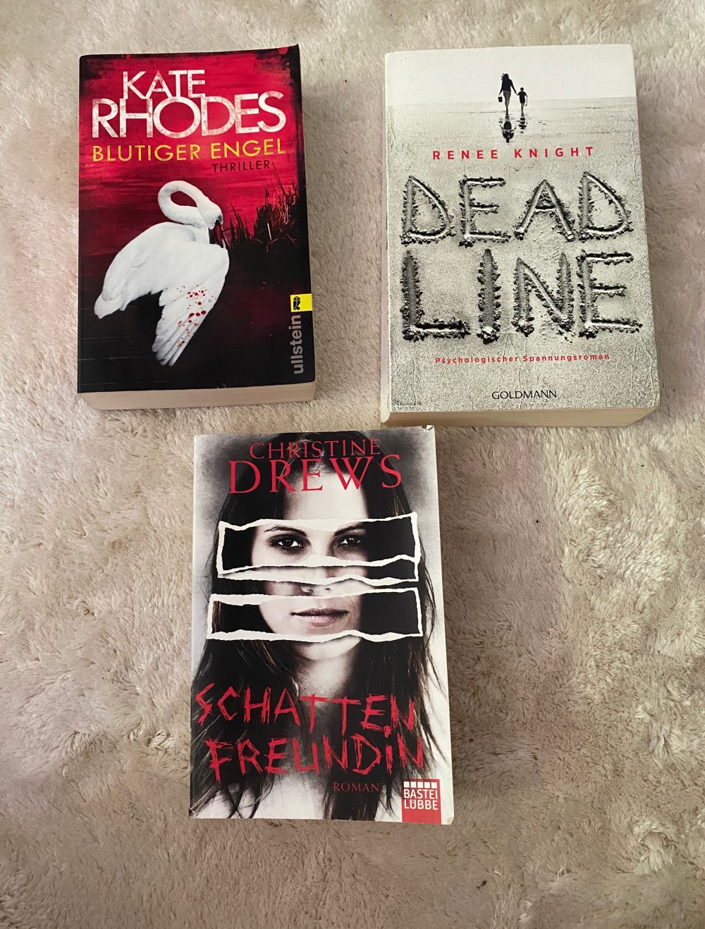 Verschiedene Thriller