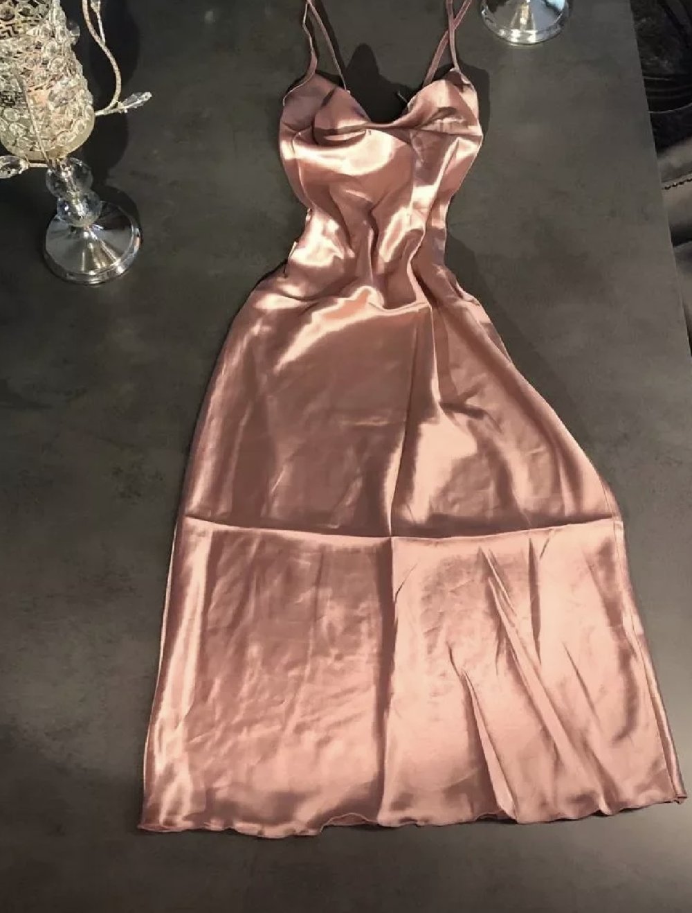 Rose Abendkleid für besondere Anlässe
