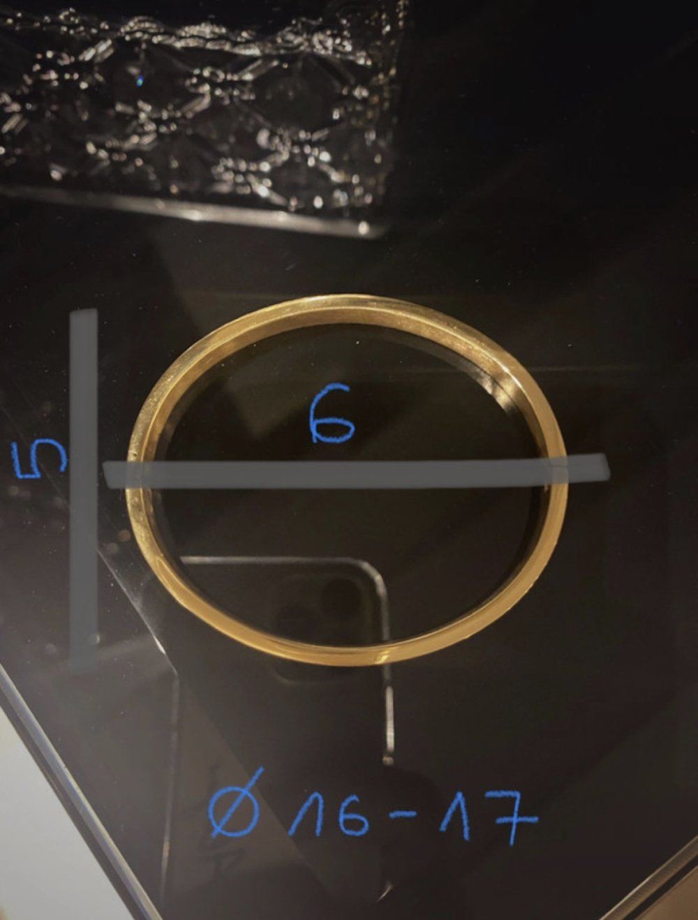 Armreifen mit Steinen EDELSTAHL