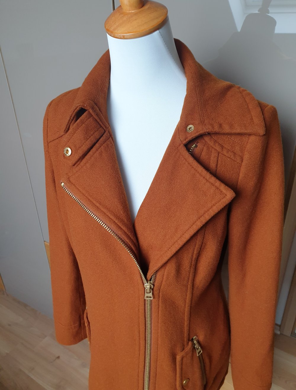Esprit jacke übergang Cognac s