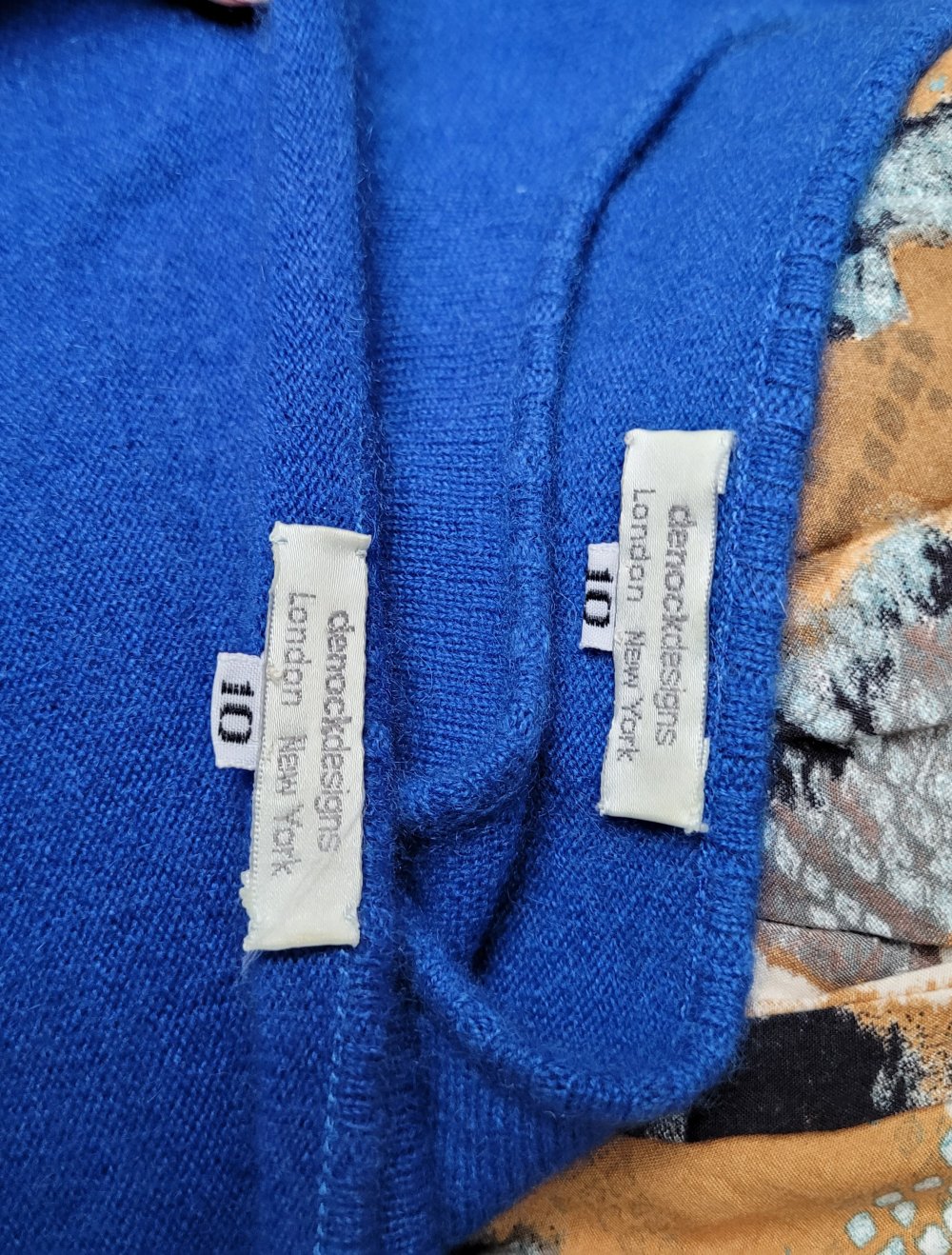 Denockdesings set top cardigan uk10