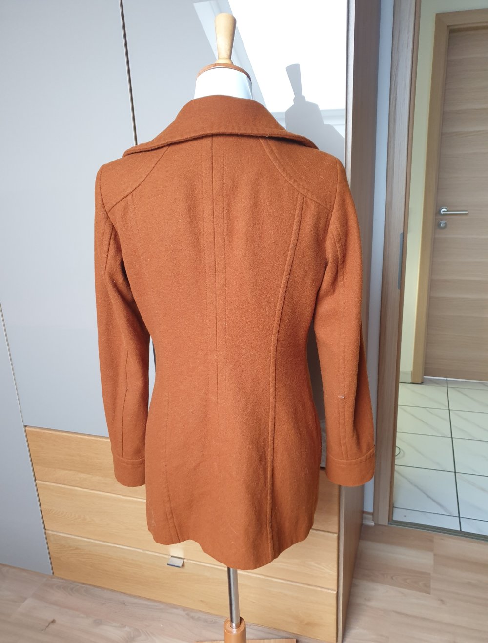 Esprit jacke übergang Cognac s