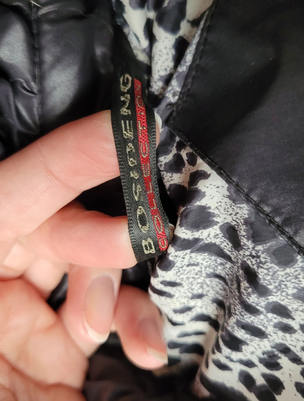 Mantel wintermantel gesteppt S