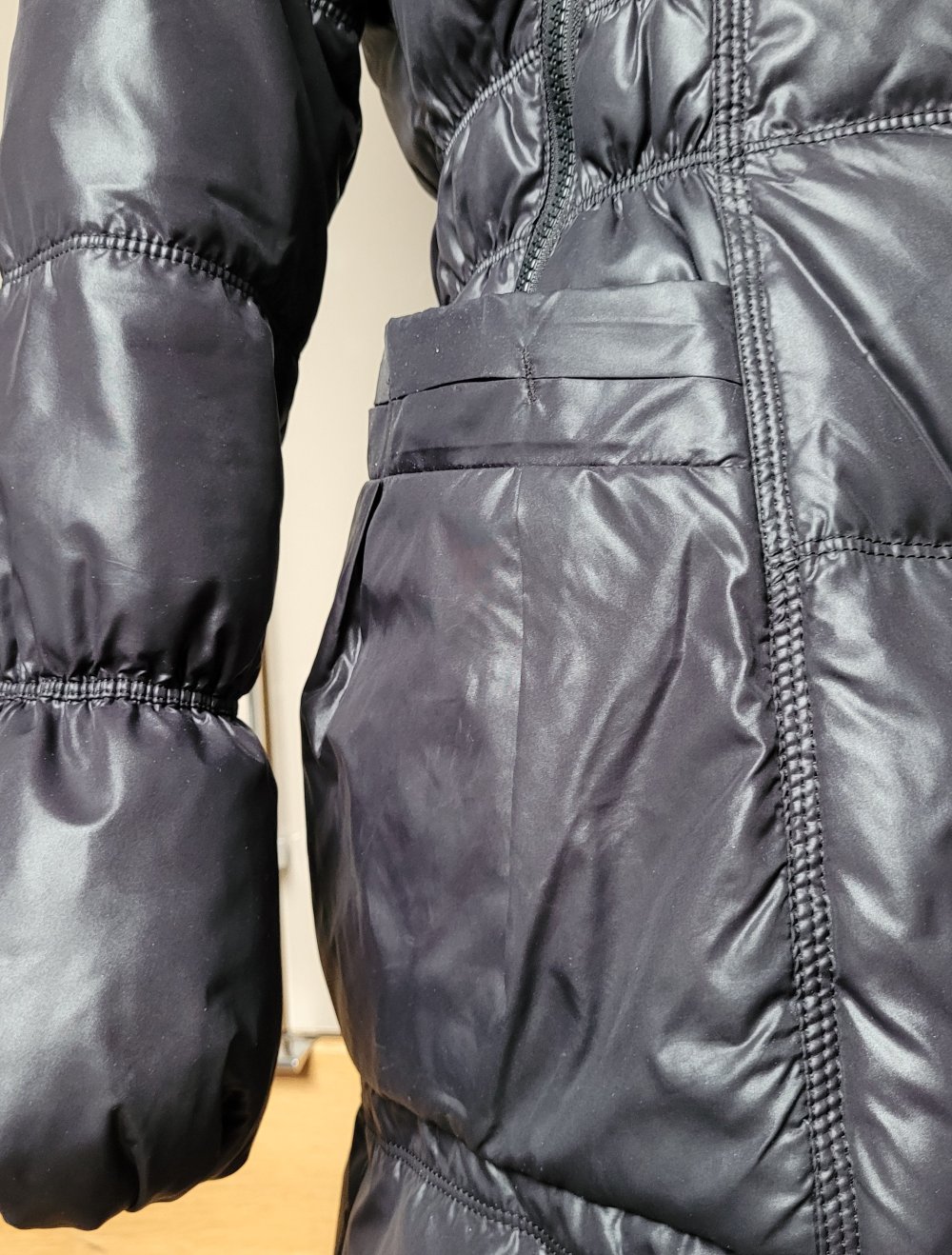 Mantel wintermantel gesteppt S