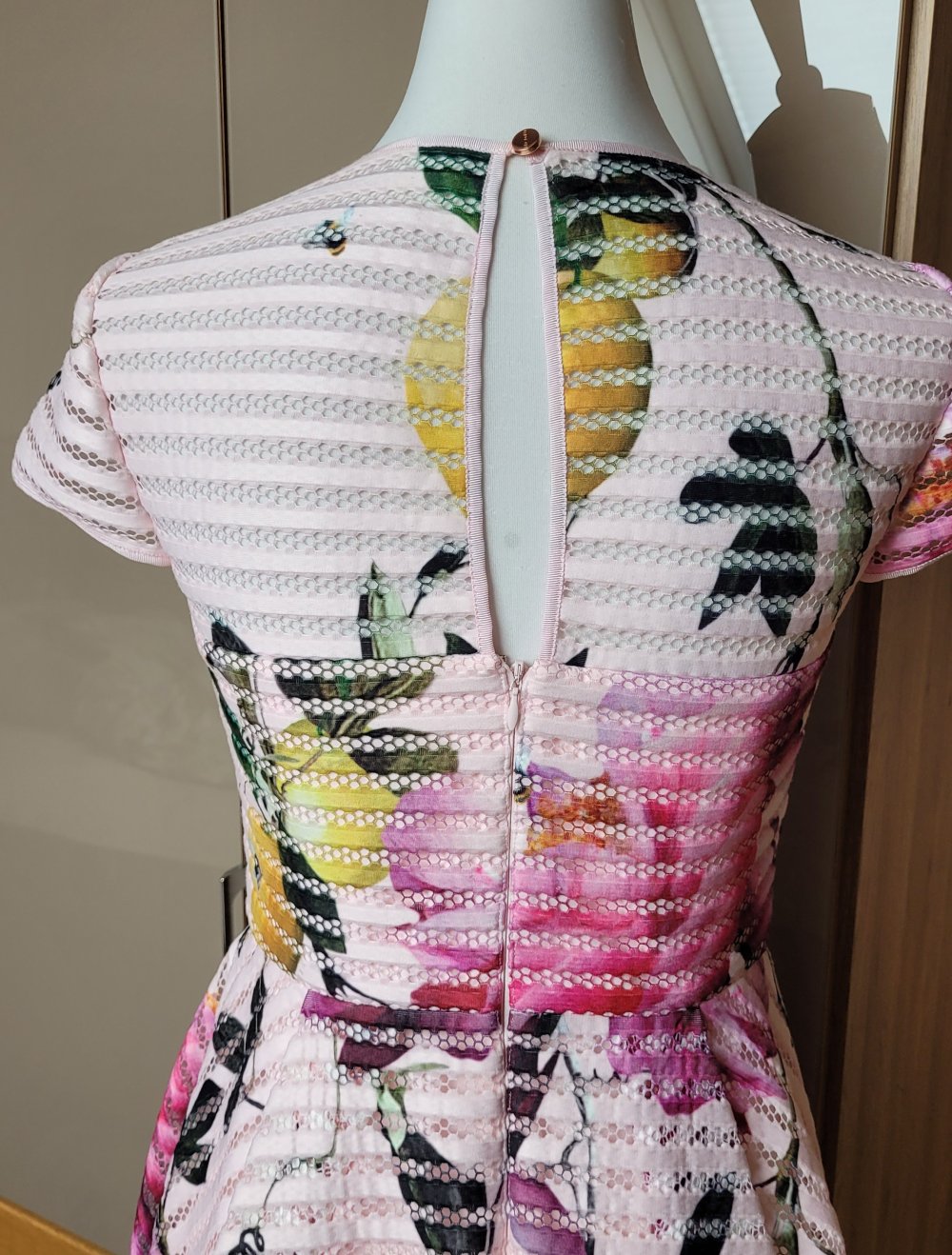 ted baker kleid m größe 2 blumenmuster