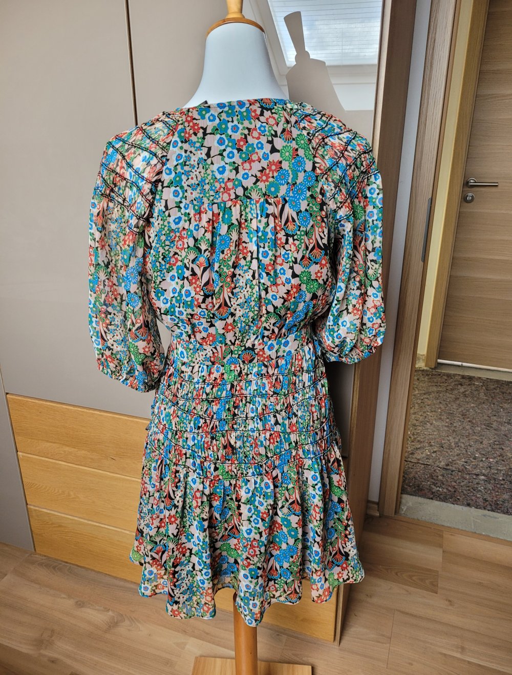 ted baker kleid L größe 3 blumenmuster