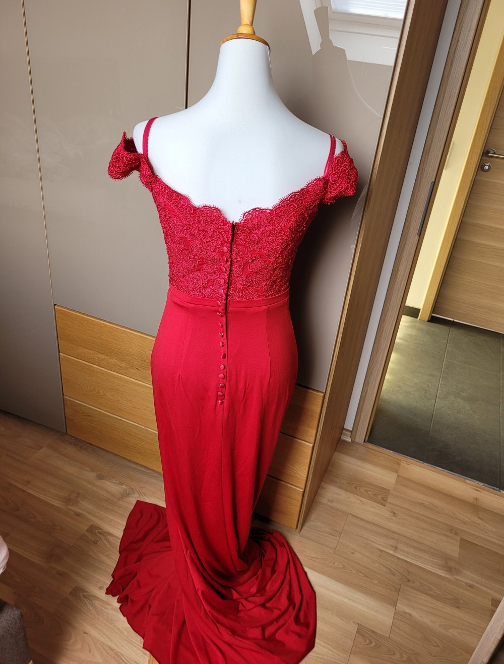 Abendkleid maxikleid s uk8 spitze