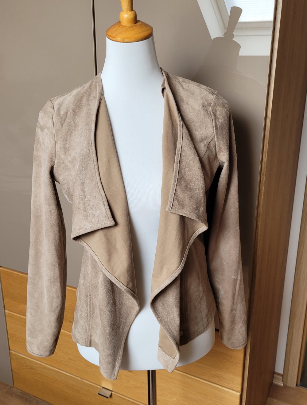 Comma blazer leichte jacke velours  s 36