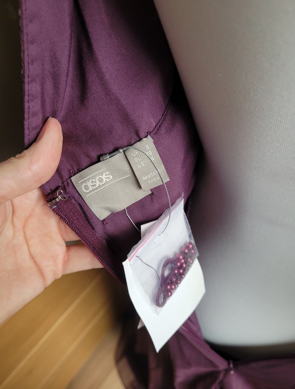 asos maxikleid abendkleid neu S