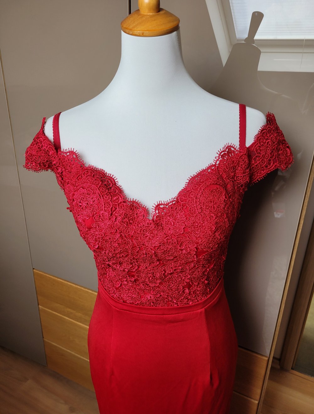 Abendkleid maxikleid s uk8 spitze