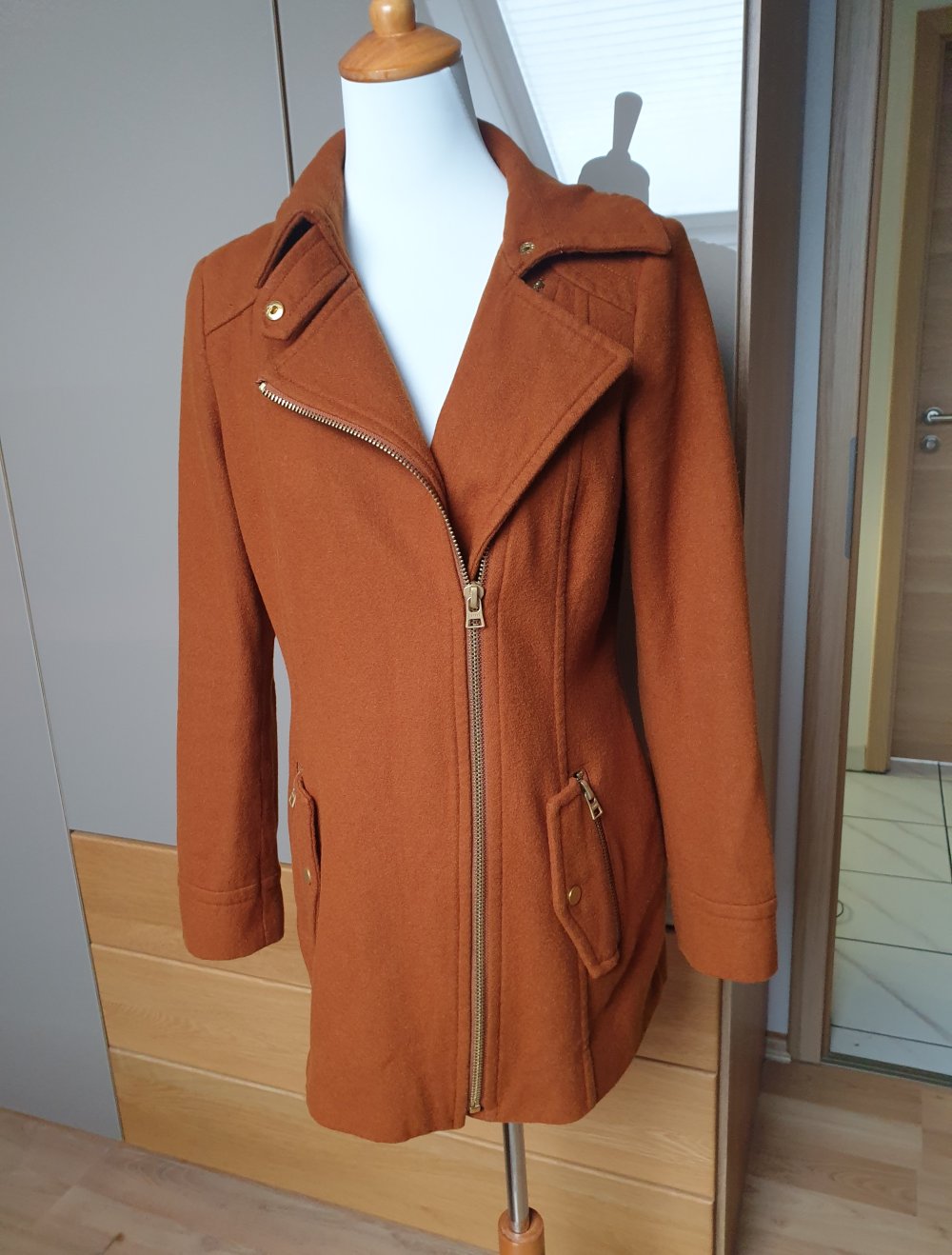 Esprit jacke übergang Cognac s
