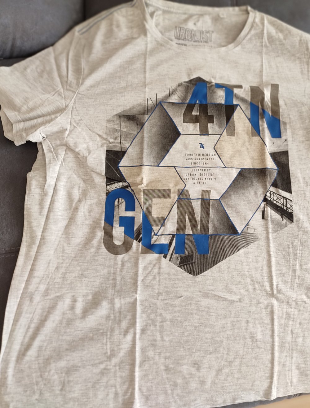 Herrenhemd kurzarm xl