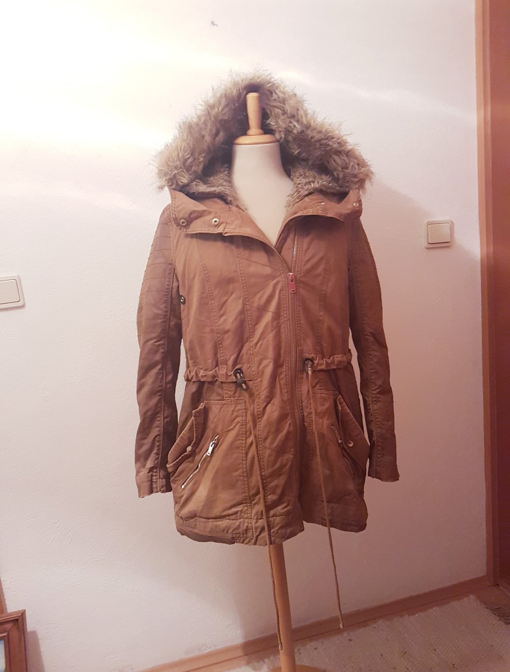 neuer brauner fell parker