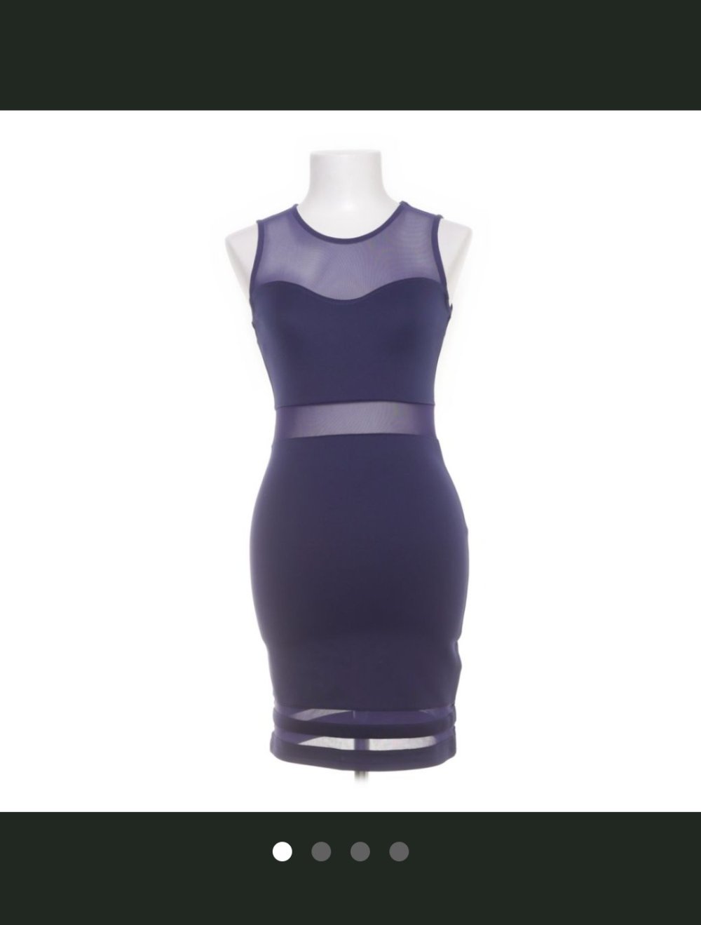 neues lila bodycone kleid