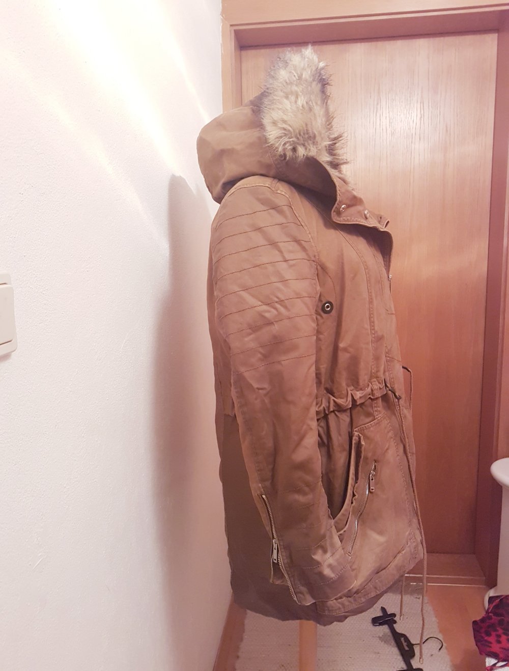 neuer brauner fell parker