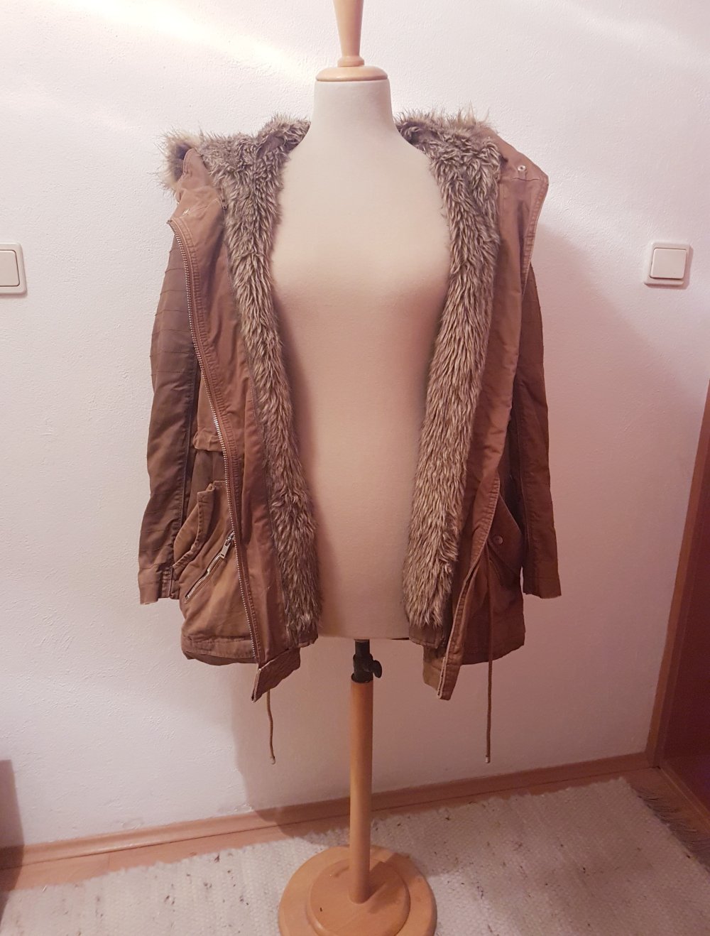 neuer brauner fell parker