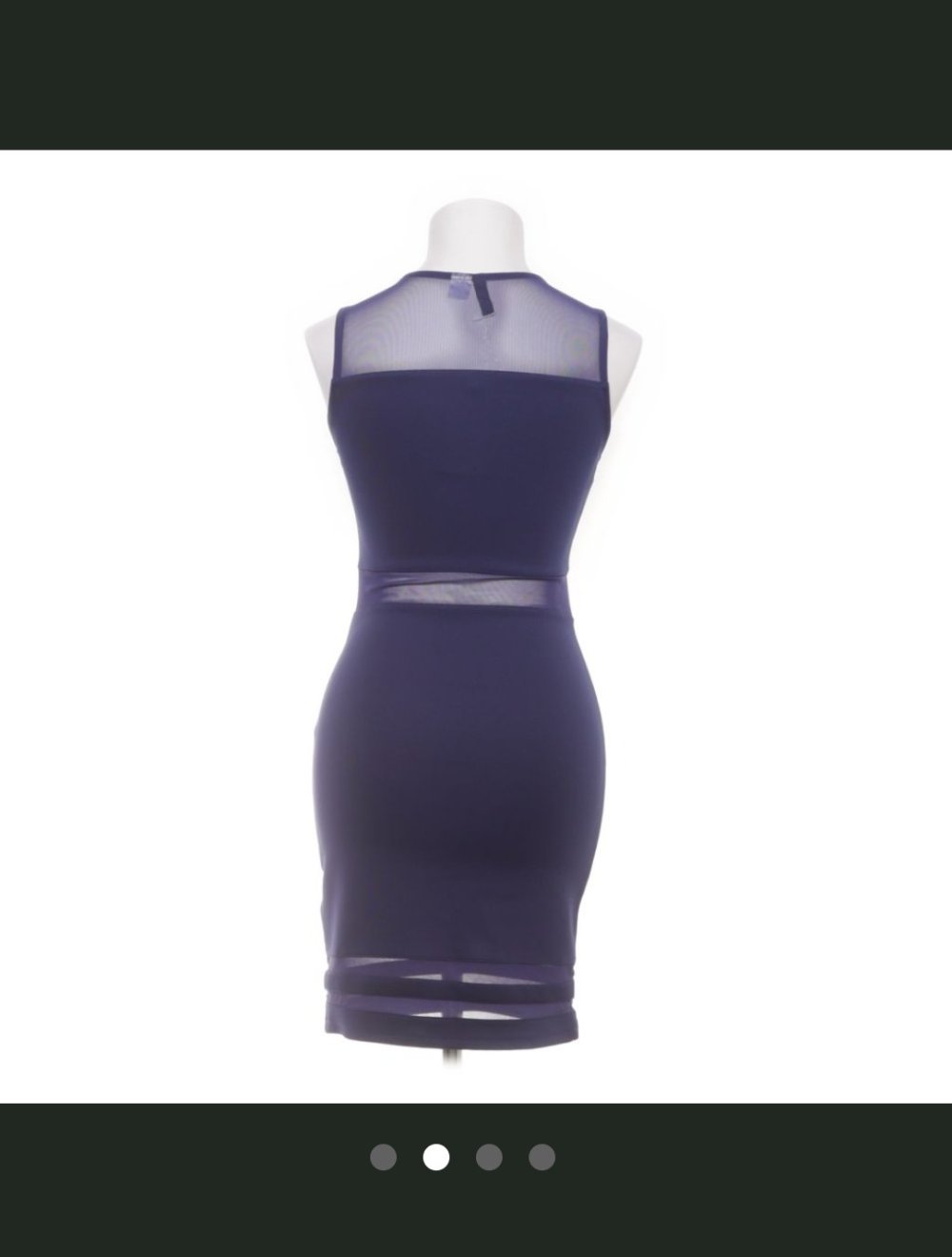 neues lila bodycone kleid