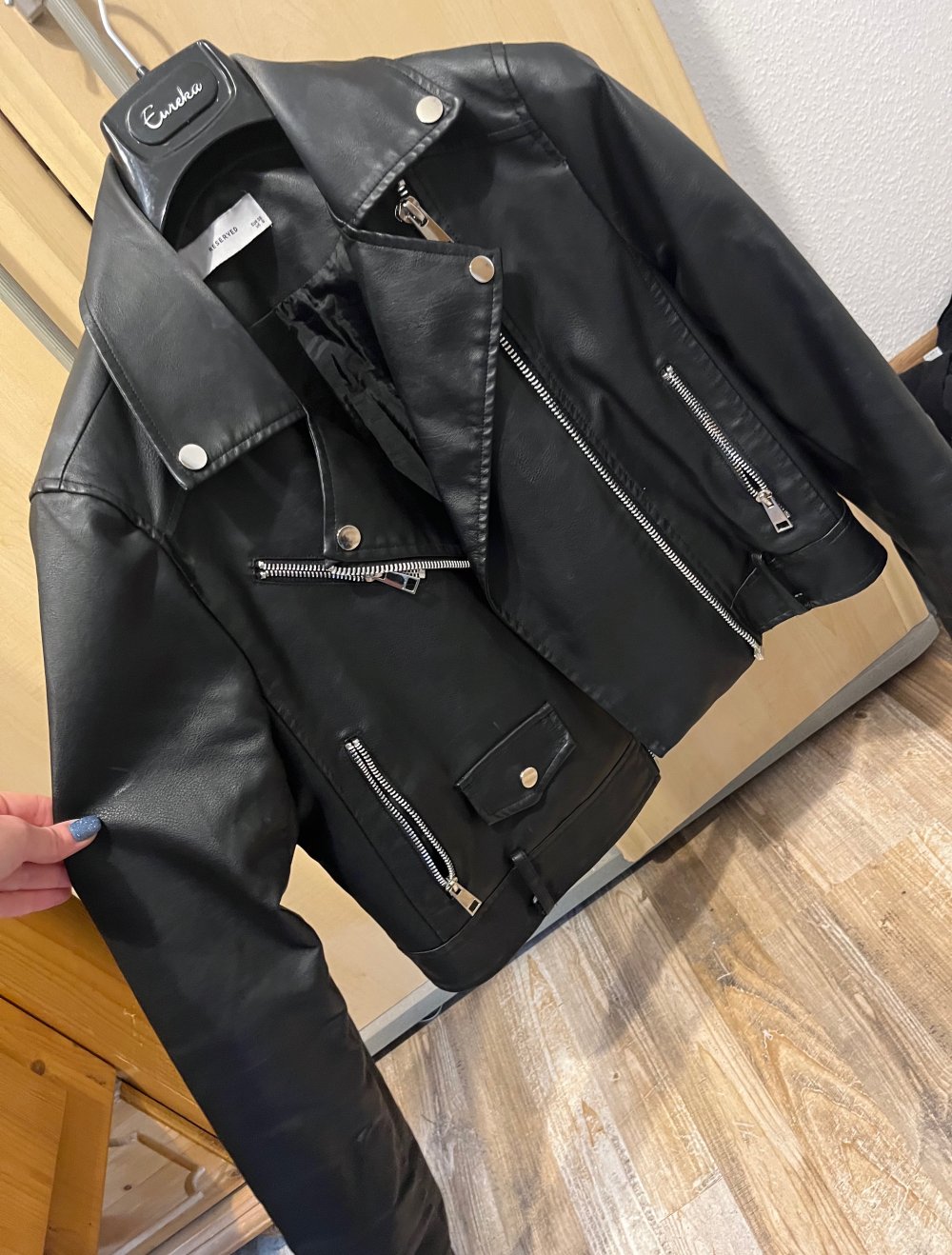Lederjacke