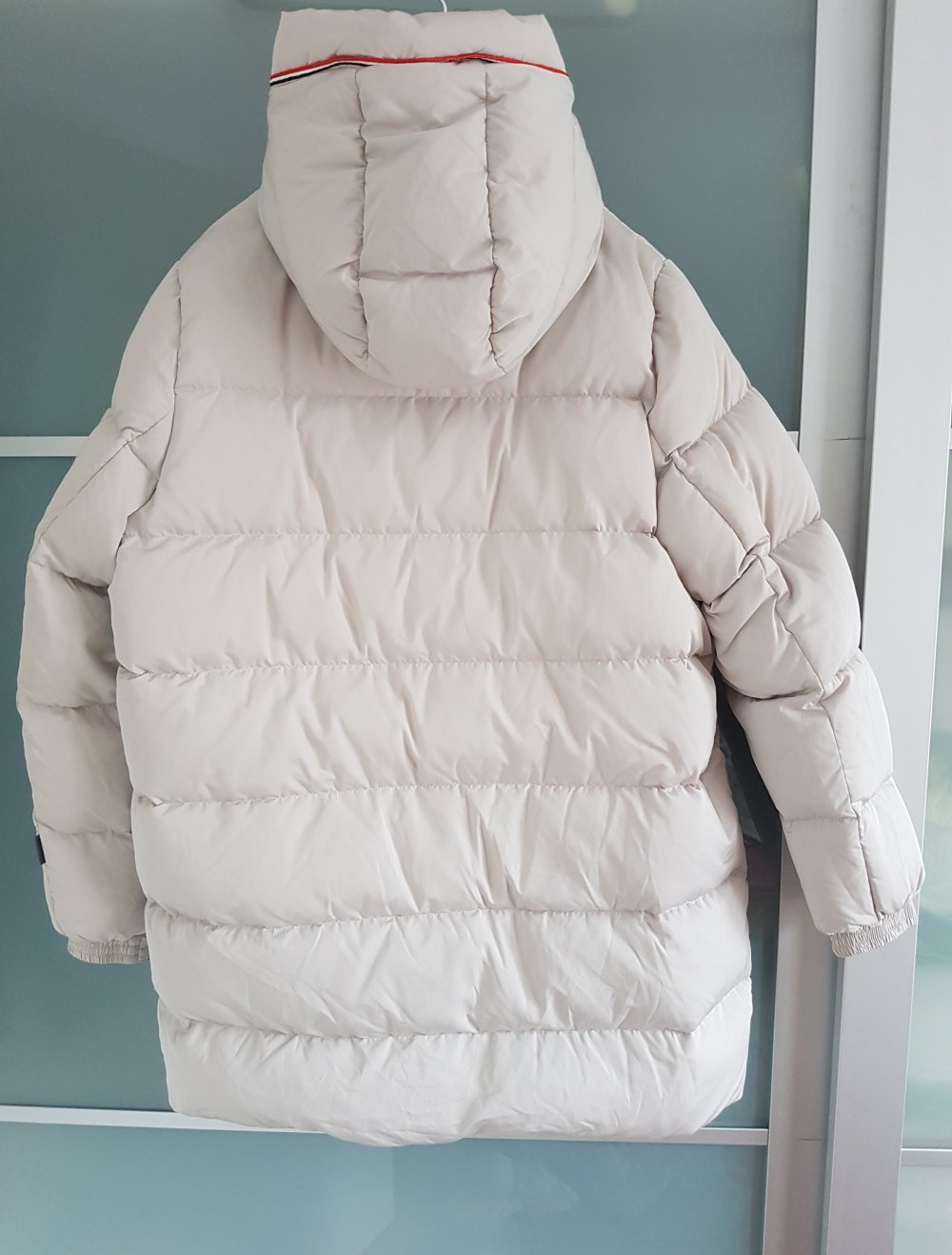 Marc o'Polo 42 Daunenjacke Daunenmantel Creme Jacke Mantel Daunen Daune