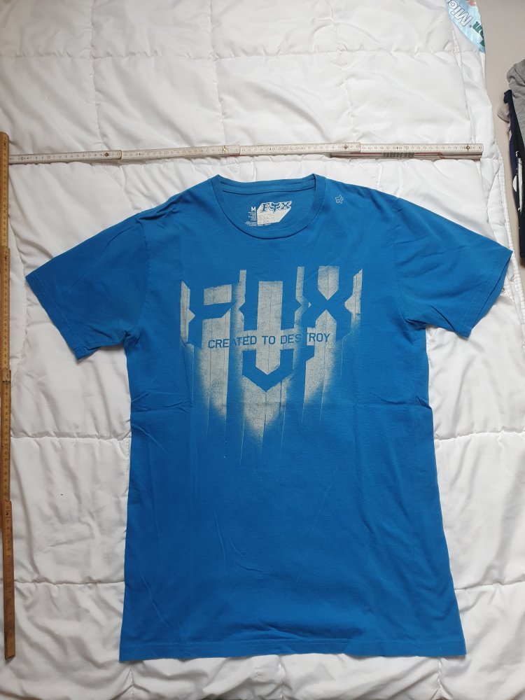 Fox T-Shirt blau M