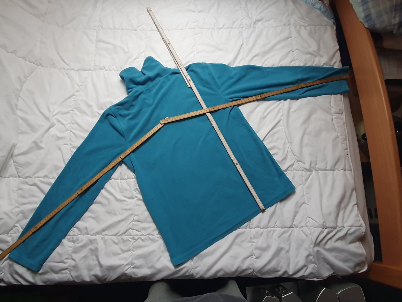 Killtec Fleecepullover blau türkis mit Rollkragen und Reisverschluss