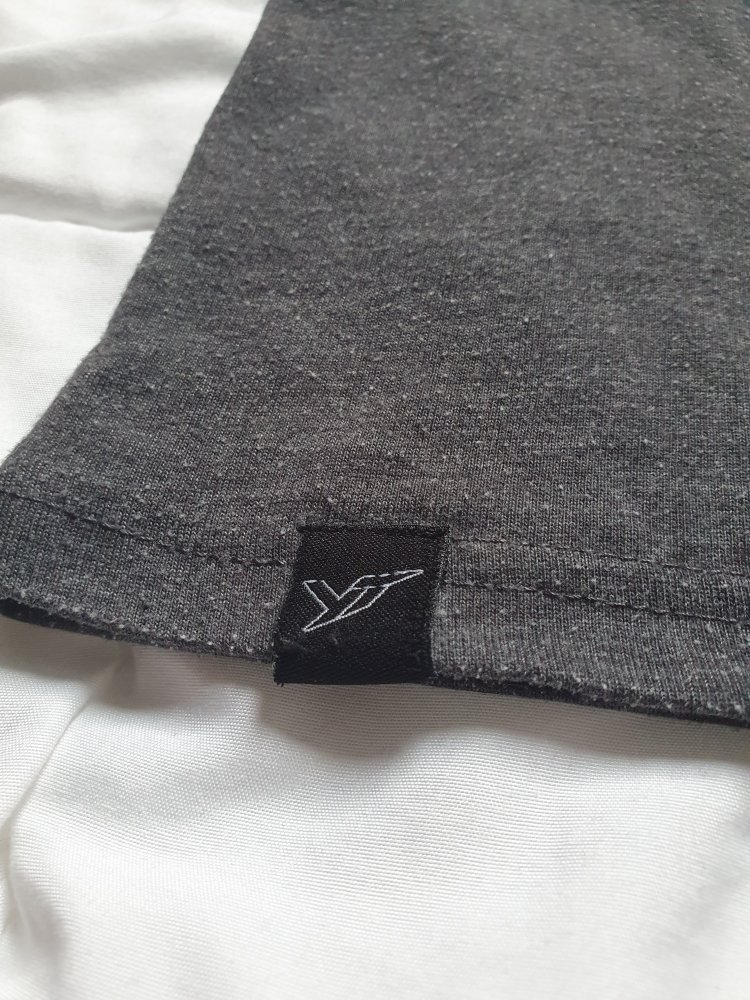 YT Young Talent Industries T-Shirt Merch M grau Eule Owl