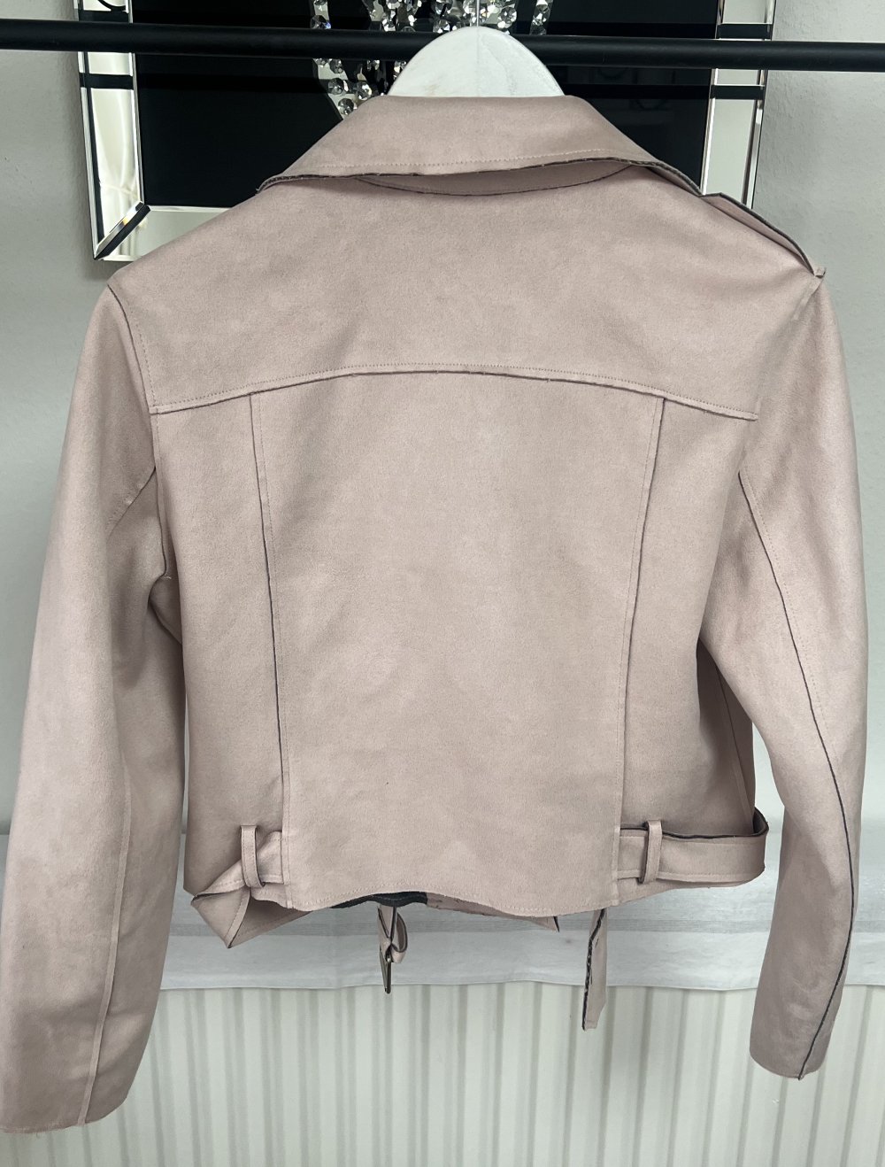 Bikerjacke Gr. L rosa