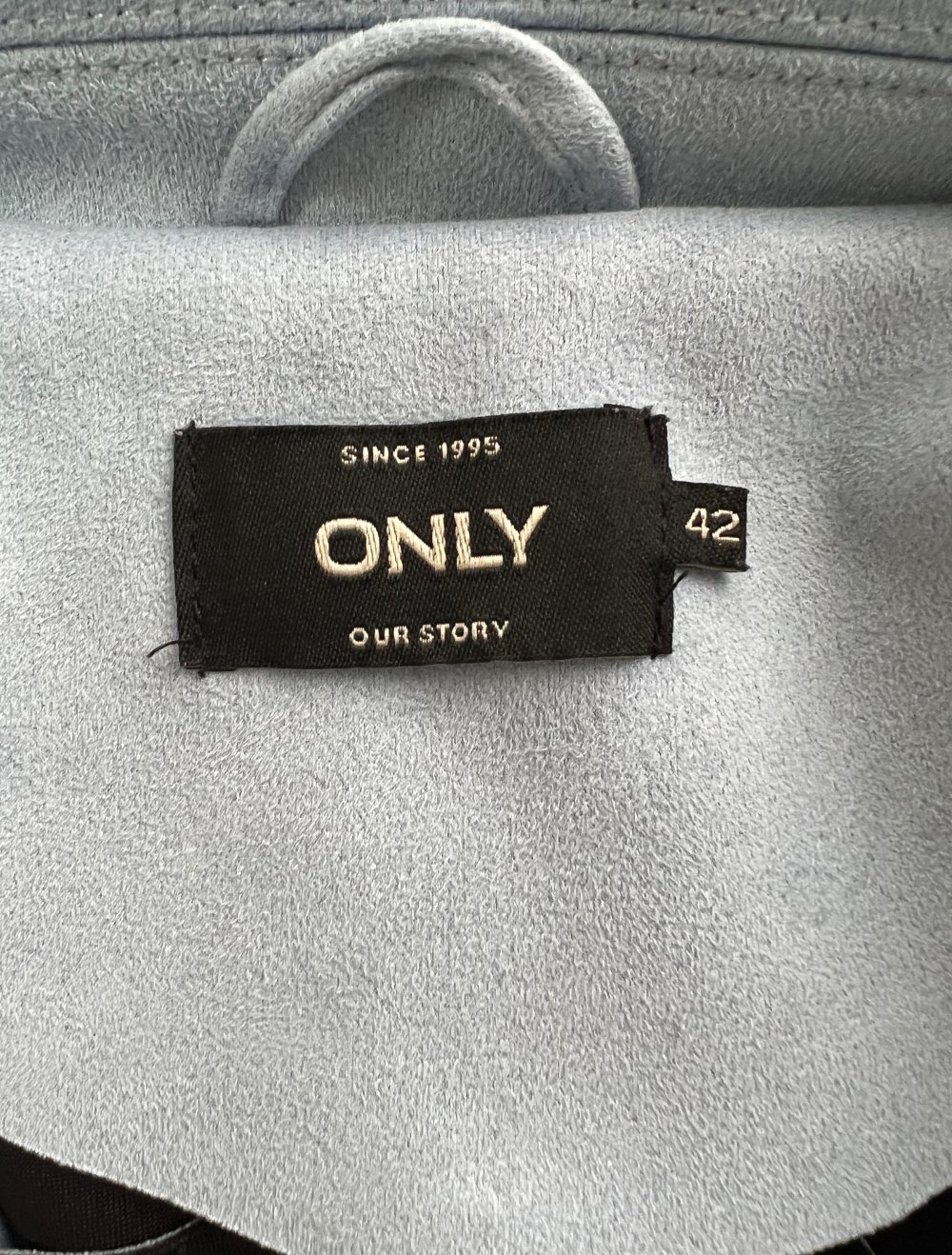 Bikerjacke blau Gr. 42