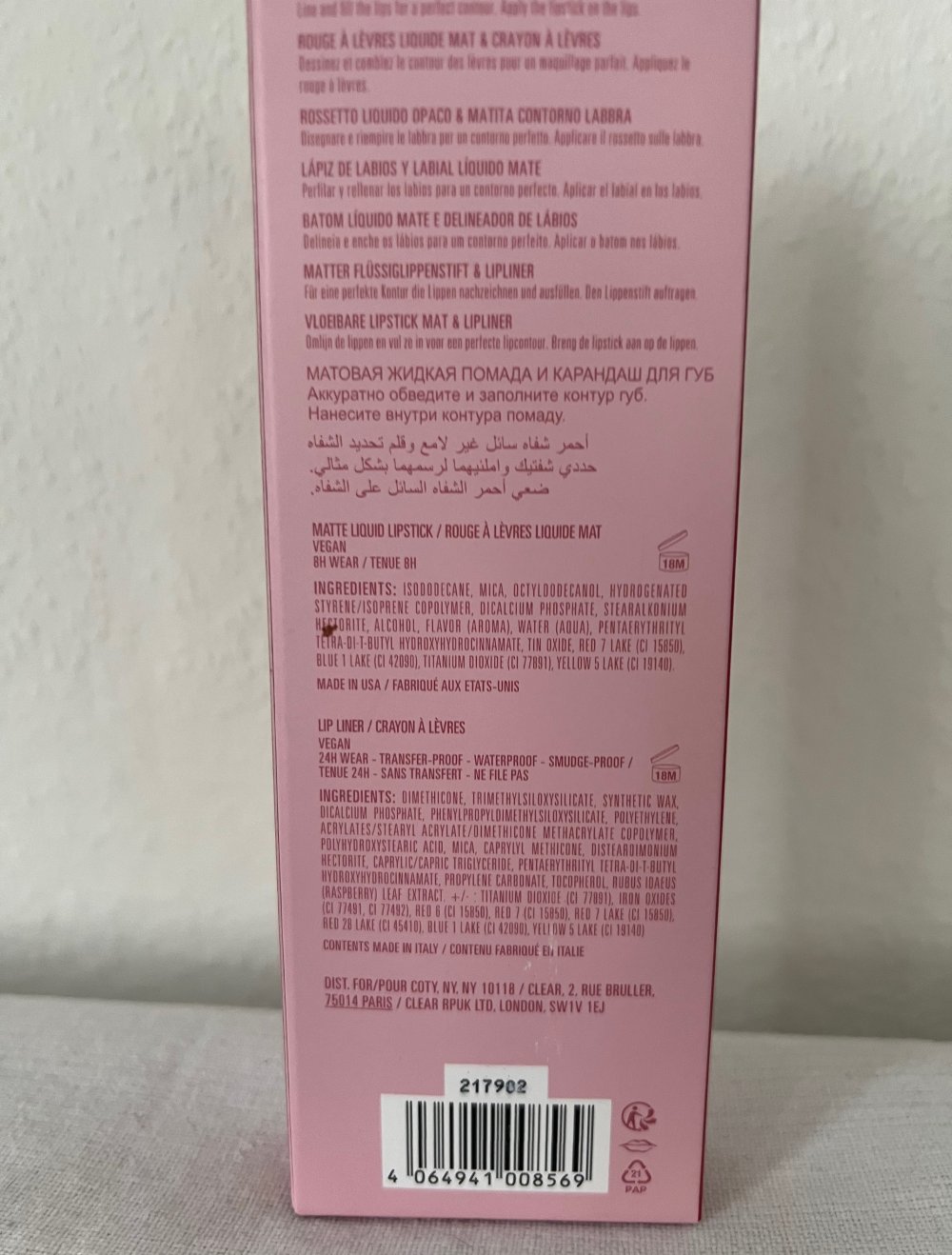 Kylie Jenner Lippen Set - rot