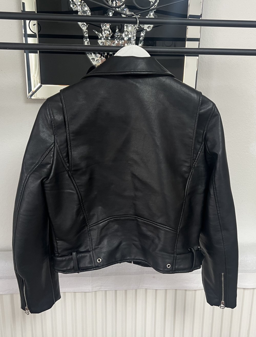 Zara Bikerjacke schwarz Gr. L