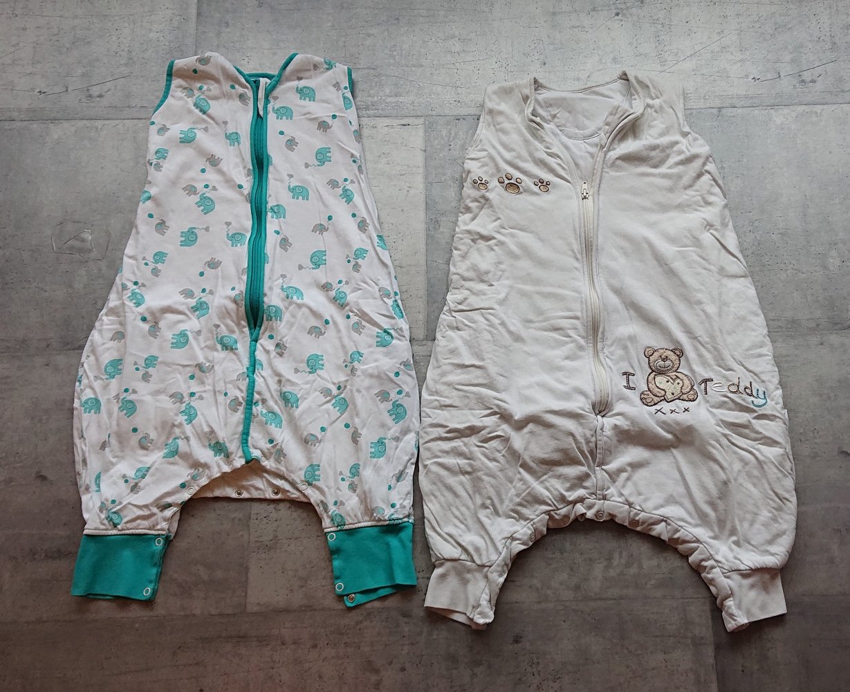 Füßchenschlafsack für Winter