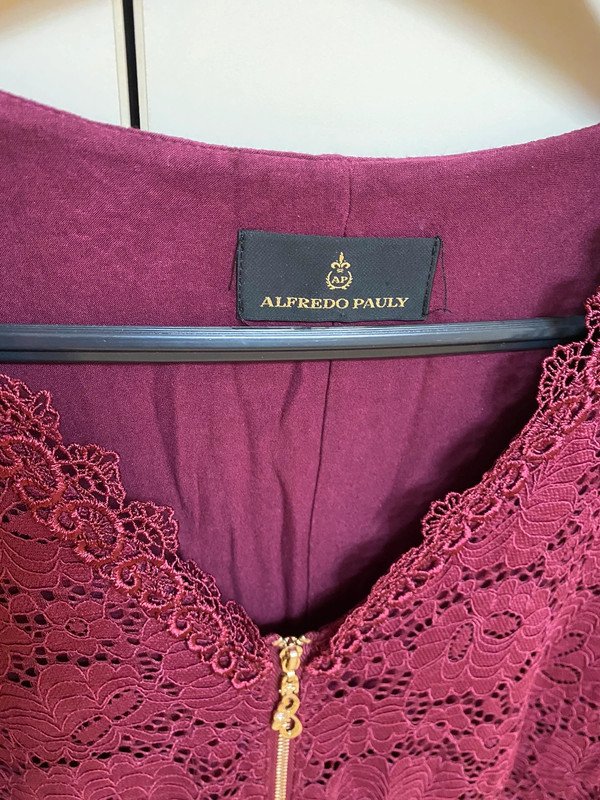 Kleid mit Schößchen Spitze Marke Alfredo Pauly