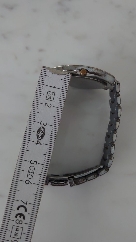 Armbanduhr Ocean 3 ATM Water Resistant silber schwarz Uhr 