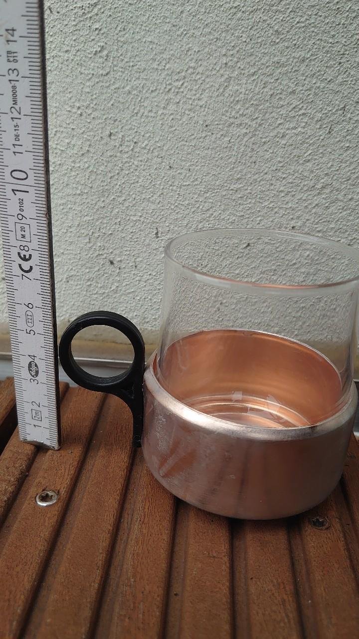 Teeglas DDR Vintage Original