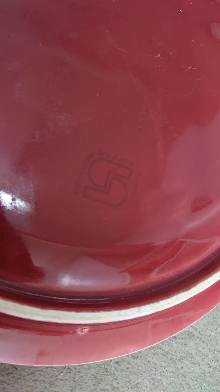 Fondue Teller Tonteller Vintage 6 Fondue Teller und 3 kleine Tonschüssel