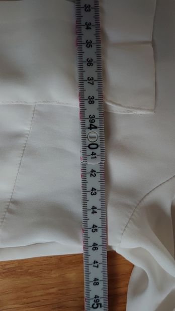 Bluse H&M weiß creme Größe 38