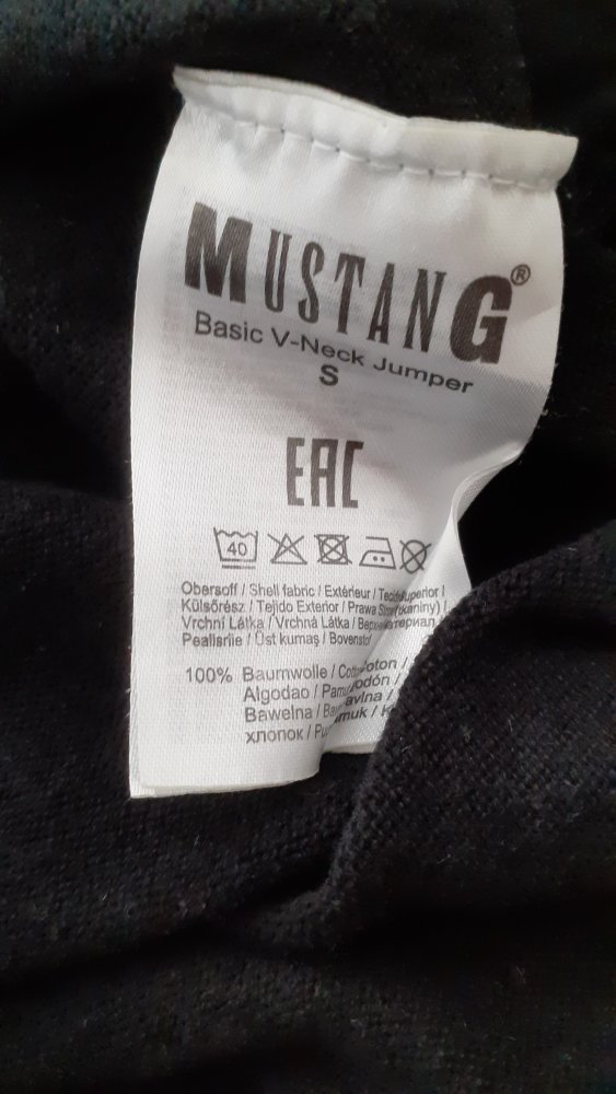 Mustang Pullover Gr. S