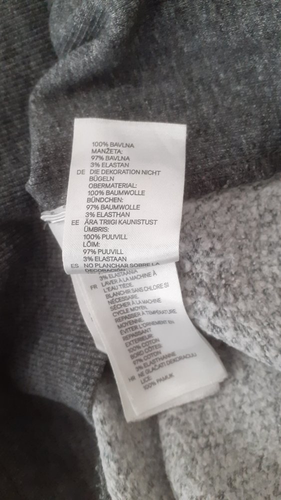 Kapuzenpullover Hoodie Gr. 38