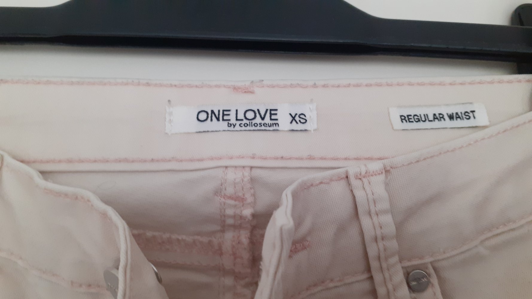 Jeanshose Gr. 34 Rosa