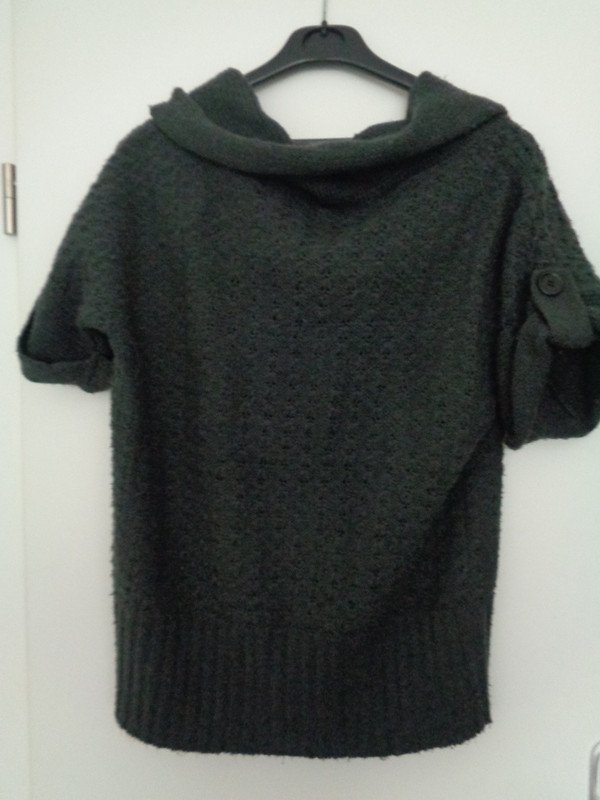 Kurzarm Überzieher Pulli Gr. 38
